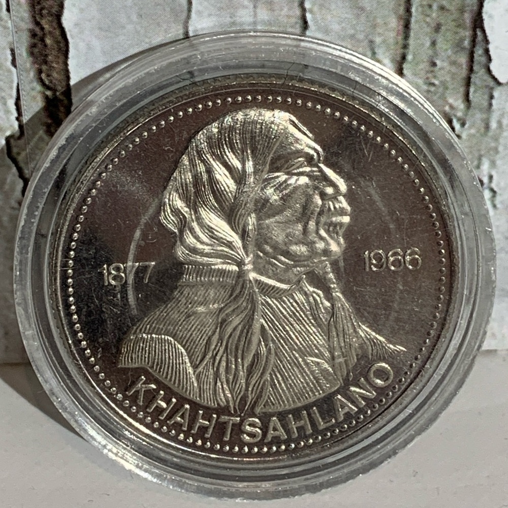 1977 BC Salish Commemorative Coin